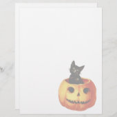  Halloween Letterhead Stationery (Voorkant / Achterkant)