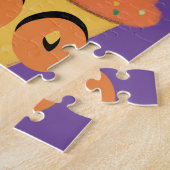 Halloween leuke spook cupcake legpuzzel (Zijkant)