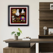 Halloween Leuke Spooky Mummy Ghosts Frankenstein Poster