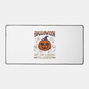 Halloween Levensstijl Pompoen Zonnebril Heksenhoed Bureaumat