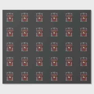 Halloween Levensstijl Vleermuis Schedel Kerkhof Po Cadeaupapier