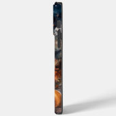 Halloween Lhasa Apso met pompoenen eng Case-Mate iPhone Case (Achterkant / Links)