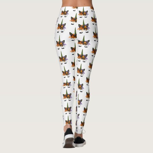 Halloween licorne Leggings (Dos)