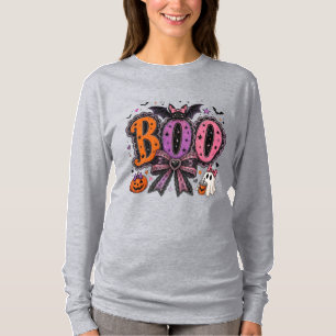 Halloween Lief Geestje Pompoen T-shirt