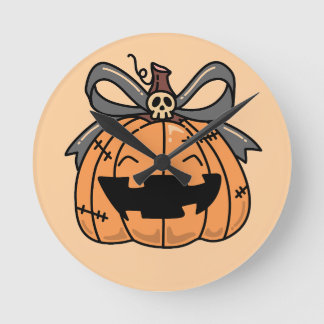 Halloween, Lief Mopshoofdpompoen Ronde Klok