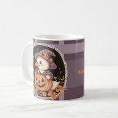 Halloween Lieve Gans Herfst  Koffiemok (Voorkant links)