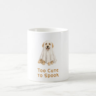 Halloween Lieve Geest Golden Retriever Koffiemok