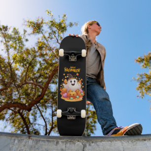 Halloween: Lieve Geesten en Pompoenen Familie Skateboard
