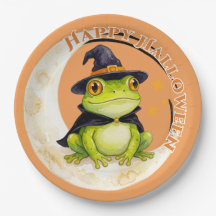 Halloween Lieve Kikker Pad Heks