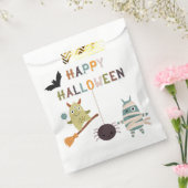Halloween Lieve Monsters Feest Bedankzakje (Gezegeld)