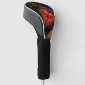 Halloween lieveheersbeestje golfheadcover (Schuin)