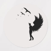 Halloween lijmen labels (Design 1)