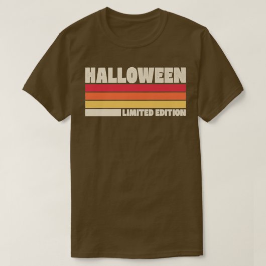Halloween Limited Edition Distress Retro  T-shirt (Design voorkant)