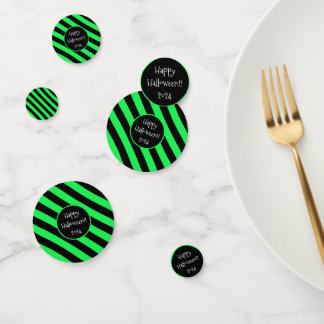 Halloween Lines Papieren Borden Confetti