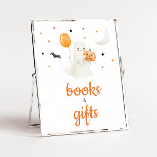 Halloween Little Boo Baby shower Boeken en geschen Poster