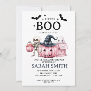 Halloween Little Boo is bijna te wijten aan Baby s Kaart