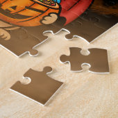 Halloween Little Devil Cat Legpuzzel (Zijkant)