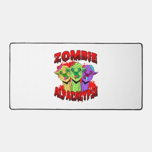 Halloween Llama Alpaca Funny Lama Glama Cool Gift Bureaumat (Voorkant)
