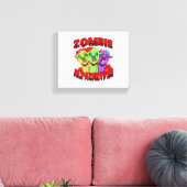 Halloween Llama Alpaca Funny Lama Glama Cool Gift Canvas Afdruk (Insitu (Woonkamer))
