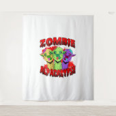 Halloween Llama Alpaca Funny Lama Glama Cool Gift Wandkleed (Voorkant)