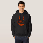 Halloween logo hoodie (Voorkant volledig)