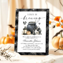 Halloween Love Is Brewing Bruiloftsfeest
