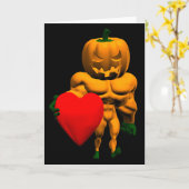 Halloween Lover Kaart (Gele Bloem)