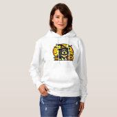 Halloween Lowchen hond Hoodie (Voorkant volledig)