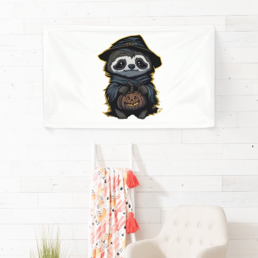 Halloween luiaard Oversized T-shirt Spandoek (Insitu)