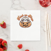 Halloween luiaard truc of slaap Schattigee luiaard Servet (Insitu)