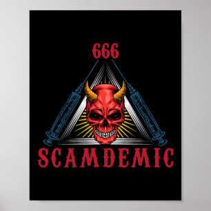 Halloween Mad Scientist Evil Genius Poster