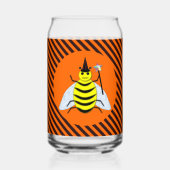 Halloween Magic Bee Witch Orange et Black Stripes (Recto)