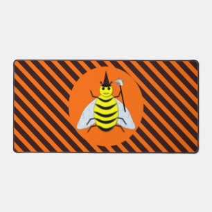 Halloween Magic Bee Witch Orange et Black Stripes