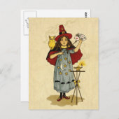  Halloween Magic Briefkaart (Voorkant / Achterkant)