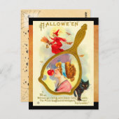  Halloween Magic Mirror Briefkaart (Voorkant / Achterkant)