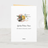  Halloween Magic Mirror Kaart (Achterkant)