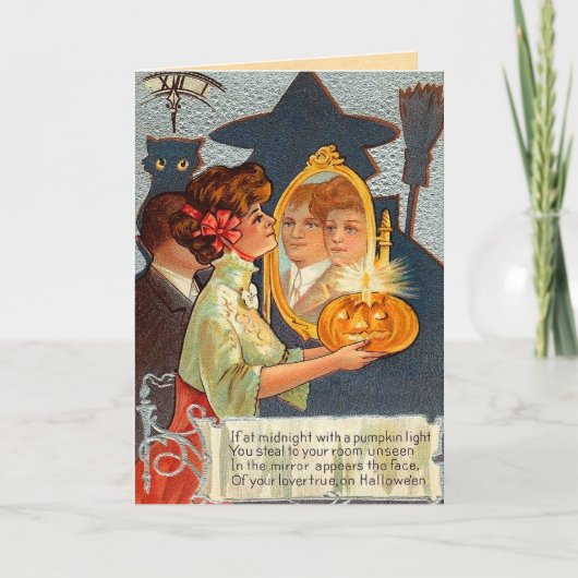  Halloween Magic Mirror Kaart (Voorkant)