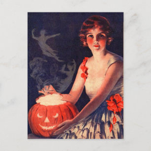  Halloween Magic Pumpkin Briefkaart