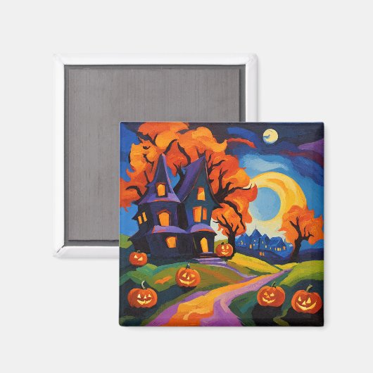 Halloween Magneet (Voorkant / Achterkant)