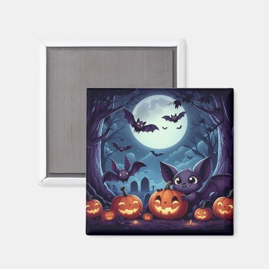 Halloween Magnet Magneet (Voorkant / Achterkant)