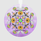 Halloween Mandala Fantômes, Citrouilles et Lolipop (dos)