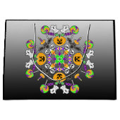 Halloween Mandala Ghosts, pompoenen, vleermuizen e Groot Cadeauzakje (Voorkant)