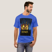 Halloween mannen T-Shirt (Voorkant volledig)