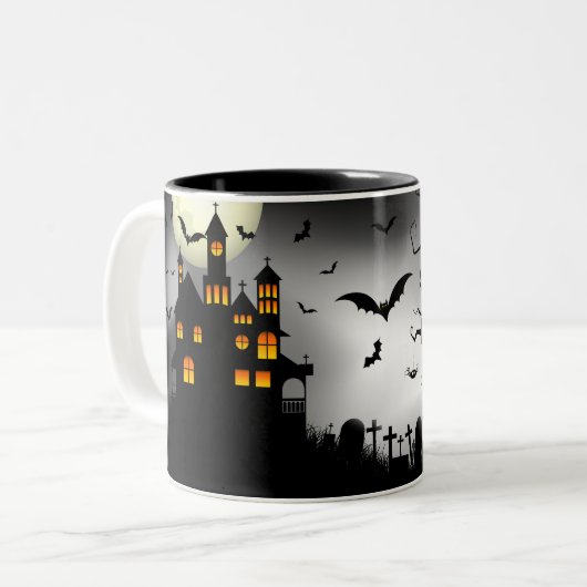 Halloween Mansion Mug (Devant gauche)