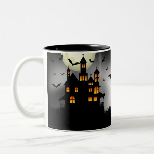 Halloween Mansion Mug (Gauche)