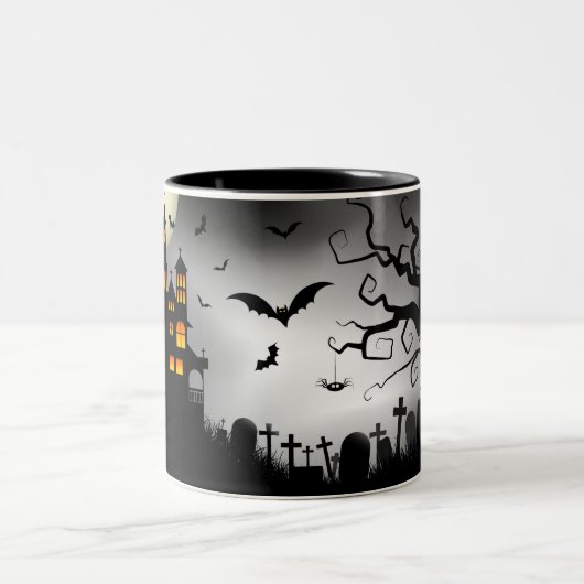 Halloween Mansion Mug (Centre)