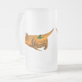 Halloween Manta Ray Matglas Bierpul (Voorkant links)