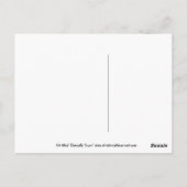 Halloween, mariage, cimetière, fantômes, carte pos (Dos)