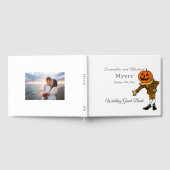 Halloween Mariage livre d'hôtes avec photo (Complet)