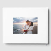 Halloween Mariage livre d'hôtes avec photo (Verso)